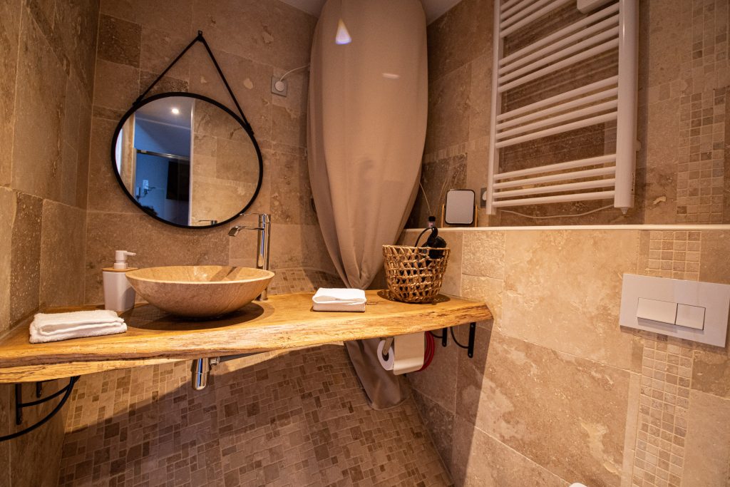 Plan vasque salle d'eau Ô Cocon Spa